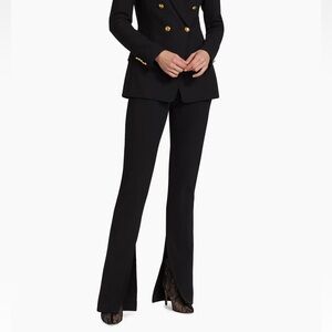 A.L.C. Carson Front-Seam Split-Hem Tailored Trouser
